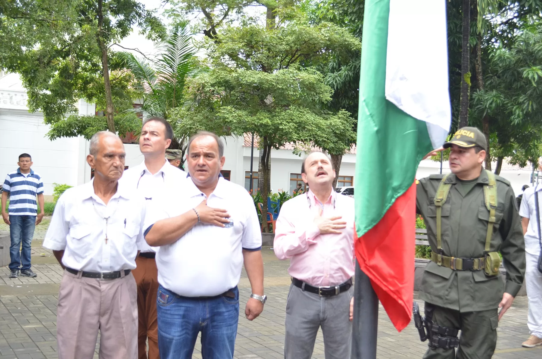 Apertura de la jornada de votación del plebiscito en el municipio de Arauca.